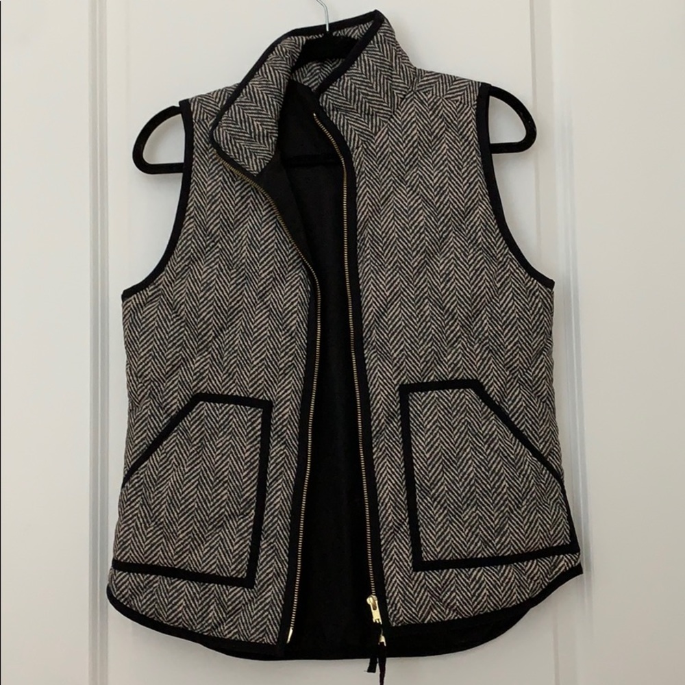 Jcrew tweed vest